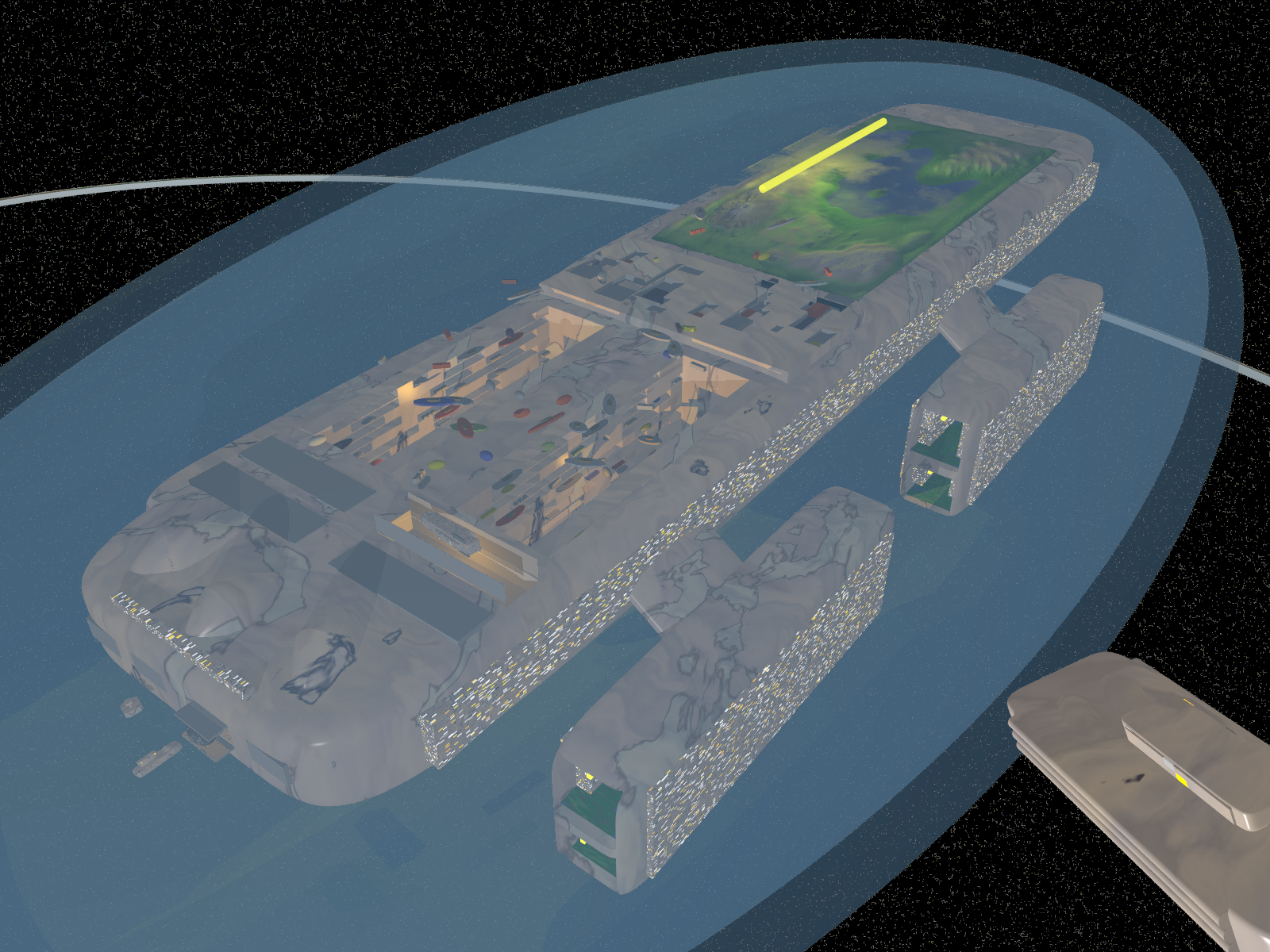 A Plate Class GSV in flight